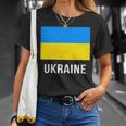 ウクライナの国旗 Tシャツ 彼女への贈り物