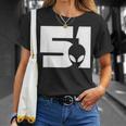 エリア51 エイリアンの恋人 Ufo ハンター 地球外 Tシャツ 彼女への贈り物