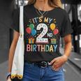 キッズ キッズ 2 歳の誕生日シャツ 男の子 幼児 2 人 2 歳の誕生日 Tシャツ 彼女への贈り物