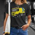 コンクリートミキサー車 Tシャツ 彼女への贈り物