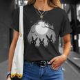 ゴス エモ 不気味 かわいい ウサギ ホラー Tシャツ 彼女への贈り物