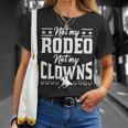 サーカスティック・ノット・マイ・ロデオノット・マイ・クラウンズ・ホース 長袖tシャツ Tシャツ 彼女への贈り物