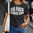 シックスパックは近日公開予定ix Pack Comingoon Tシャツ 彼女への贈り物