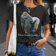 シルバーバック ゴリラ Tシャツ 彼女への贈り物