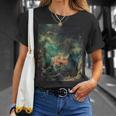 ジャンオノレ・フラゴナール作 スイングペインティング Tシャツ 彼女への贈り物