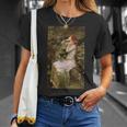 ジョン・ウィリアム ウォーターハウス オフィーリア 絵画 Tシャツ 彼女への贈り物
