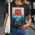 ジョーズ 50 ジョーズ 2025 セレブレーション クラシック Tシャツ 彼女への贈り物