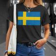 スウェーデンの国旗 Tシャツ 彼女への贈り物