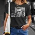 スティーブ・マックイーン 大脱走男優 1969年 Tシャツ 彼女への贈り物
