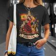 スペイン フラメンコ セビリア アンダルシア バルセロナ Tシャツ 彼女への贈り物