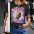 スペースギャラクシーquokka ワラビー ピザ付き Tシャツ 彼女への贈り物