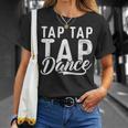 タップタップタップダンス 長袖tシャツ Tシャツ 彼女への贈り物
