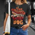 チーム・チリ・ドッグ 面白いチリコンカーン ホットドッグ好きのフードトラック Tシャツ 彼女への贈り物