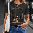 ディエゴ・ベラスケス ラス・メニナス アート Tシャツ 彼女への贈り物