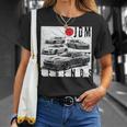 ディストレス Jdm レジェンズ レースカー 国旗 日本製 長袖tシャツ Tシャツ 彼女への贈り物