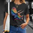 トリケラトプス 恐竜大好き かわいいトリケラトプス Tシャツ 彼女への贈り物