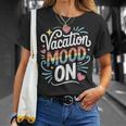バカンス ムード 面白い 夏 言い回し お祭り 休日acation Mood On Tシャツ 彼女への贈り物