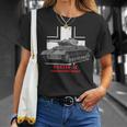 バトルタンクww2戦車iv号戦車 Tシャツ 彼女への贈り物