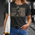 ビッグフットガンオーナー アメリカ国旗 ミリタリー サスカッチ Ar15 長袖tシャツ Tシャツ 彼女への贈り物