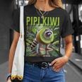 ピピ キウイ アライグマ Ai モンスター イタリアン ブレイン ロット ボーイ ミーム ジョーク Tシャツ 彼女への贈り物