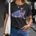 ピンクパンサー ヴィンテージ 1964 コンバーチブル 車 クール キャット Tシャツ 彼女への贈り物