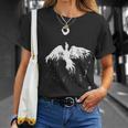 フェニックス 火の鳥の復活 キム・ディアス・ホルム 絵 インクアート Phoenix Bird Kim Holm 長袖tシャツ Tシャツ 彼女への贈り物