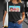 ベベフィクンででししし・良し・キッメンズ・ネガーマンズ Tシャツ 彼女への贈り物