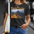マチュピチュペルー遺跡 日の出 Tシャツ 彼女への贈り物