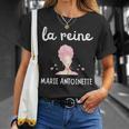 マリー・アントワネット女王 ヴェルサイユ革命 1789年 フランス Tシャツ 彼女への贈り物