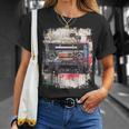 レトロスタイル オールドスクールミュージックテープ カセット ヴィンテージ ミックステープ 長袖tシャツ Tシャツ 彼女への贈り物