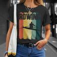 ロウイングスポーツ。レトロビンテージ。Rowing Crew（ローイングクルー Tシャツ 彼女への贈り物