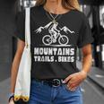 ヴィンテージ マウンテンバイク メンズ レディース バイカー Mtb トレイルバイク 長袖tシャツ Tシャツ 彼女への贈り物