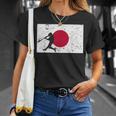 ヴィンテージ 野球 試合 リーグ 日本国旗 代表 選手 Tシャツ 彼女への贈り物