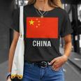 中国国旗シャツ Tシャツ 彼女への贈り物