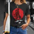 侍 戦国武将 武士道 サムライ 東京 ジャパン カタナ Tシャツ 彼女への贈り物