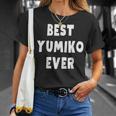 史上最高の Yumiko Tシャツ 彼女への贈り物