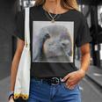 垂れ耳うさぎのレトロ写真 Tシャツ 彼女への贈り物