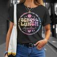 学校給食アシスタントマネージャー フードサービスクルースクワッド Tシャツ 彼女への贈り物