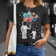 宇宙飛行士 宇宙飛行士 面白い宇宙小人太陽系 天文学 Tシャツ 彼女への贈り物