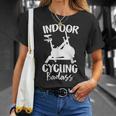 屋内 サイクリング スピンバイク 有酸素運動 ジム ワークアウト 面白い スピン クラス Tシャツ 彼女への贈り物