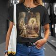 幻影ギュスターヴ・モロー不気味なホラー絵画アート Tシャツ 彼女への贈り物