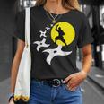 忍者訓練道場tシャツ 黒手裏剣ライトtシャツ Tシャツ 彼女への贈り物