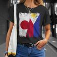 日本 フィリピン ハーフフラッグ 日本 フィリピン ジャージ Tシャツ 彼女への贈り物