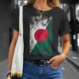 日本とバングラデシュの旗 日本のバングラデシュ Tシャツ 彼女への贈り物