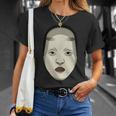 日本の能面 若女や若い女 Tシャツ 彼女への贈り物