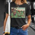 日本レトロアート 歌川国吉 2陸軍の戦い Tシャツ 彼女への贈り物