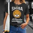 柴億万長者積載 おもしろトークンコイン 柴犬クリプト Tシャツ 彼女への贈り物