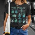 生物学 甲虫の種類 昆虫愛好家 Tシャツ 彼女への贈り物
