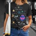 私のお気に入りの冬のものは、居心地の良い帽子、雪の結晶、ホットコーヒーです。 長袖tシャツ Tシャツ 彼女への贈り物
