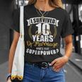 結婚10年目の超大国10年目の結婚記念日 長袖tシャツ Tシャツ 彼女への贈り物